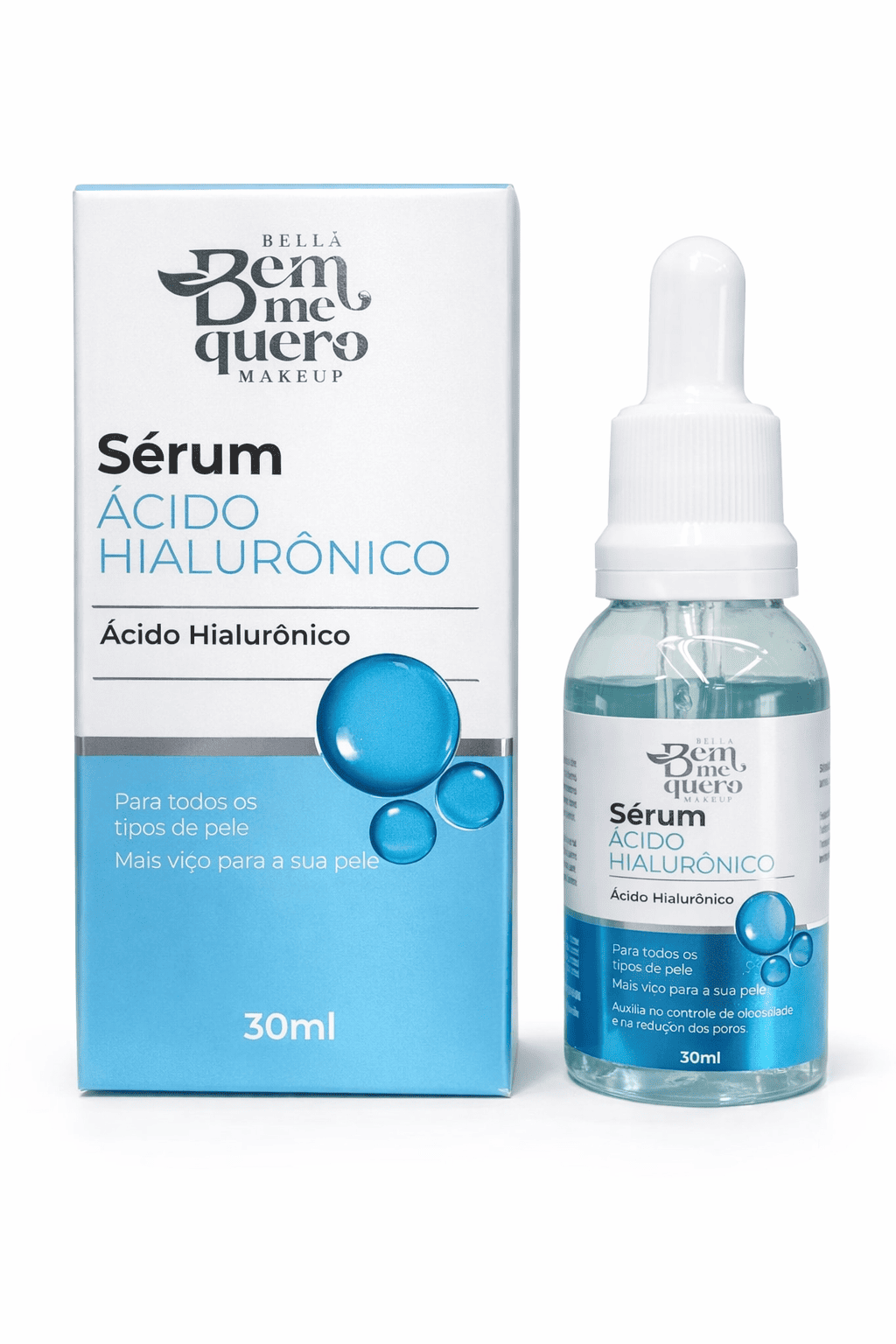 Comprar Sérum Facial Ácido Hialurônico Bella Bem Me Quero - 30ml na Glow Makeup