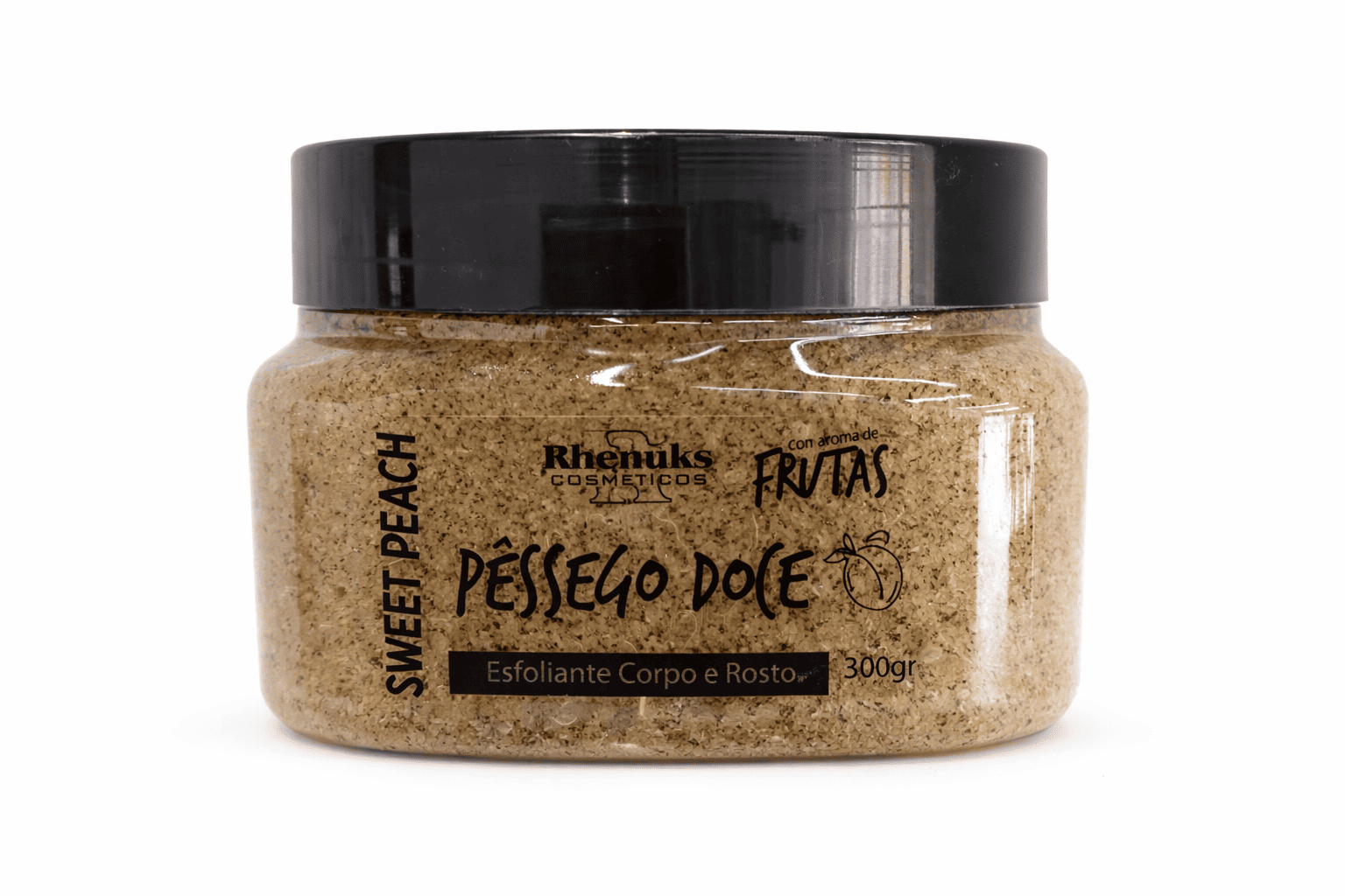 Comprar Esfoliante Corporal Pêssego Doce Rhenuks - 300g na Glow Makeup