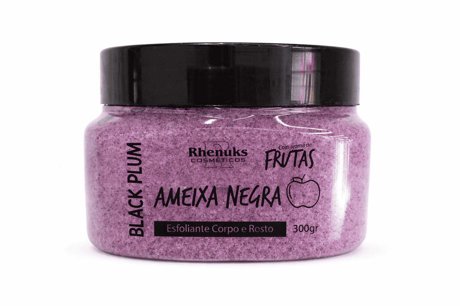Comprar Esfoliante Corporal Ameixa Negra Rhenuks - 300g na Glow Makeup