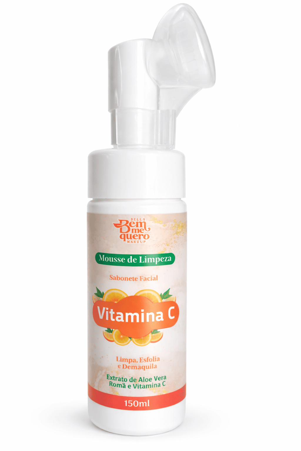 Comprar Mousse de Limpeza Facial Vitamina C Bem Me Quero - 150ml na Glow Makeup