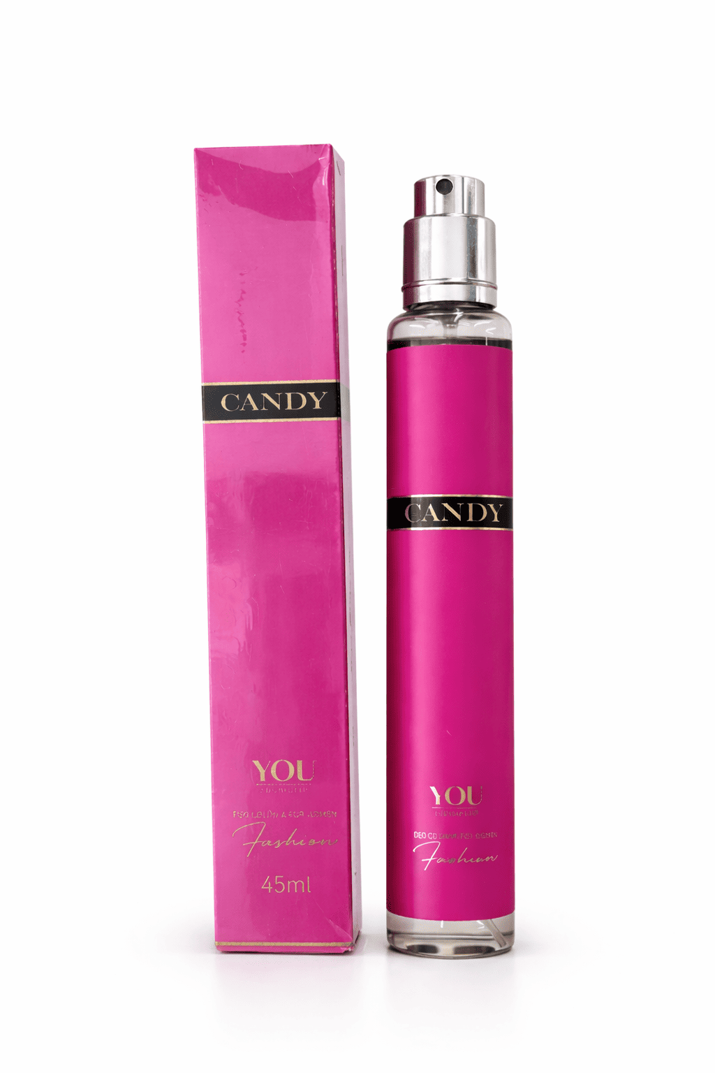 Comprar Perfume de Bolsa Feminino CANDY 45ml – You na Glow Makeup