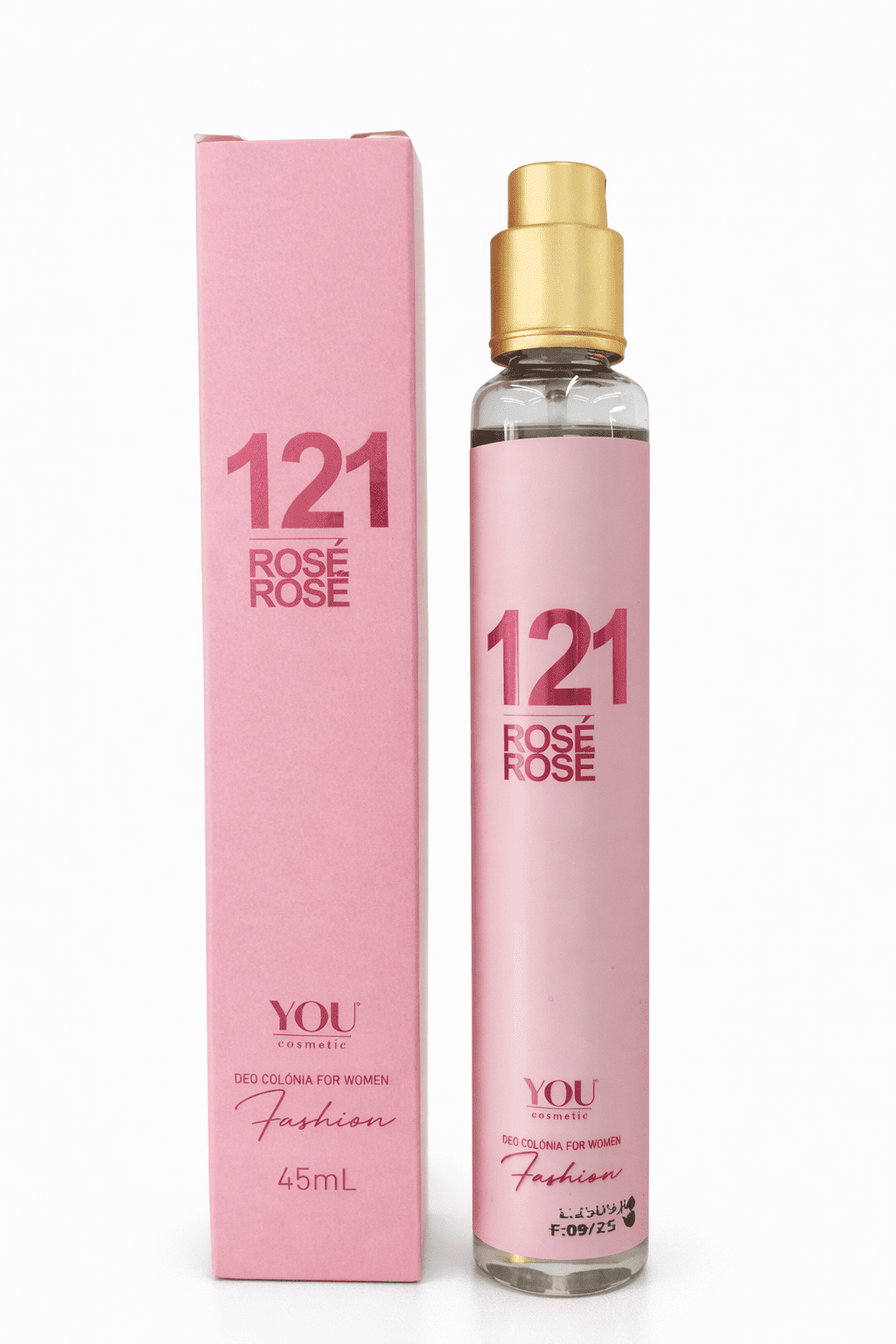 Comprar Perfume de Bolsa Feminino 121 Rosé Rosé 45ml – You na Glow Makeup