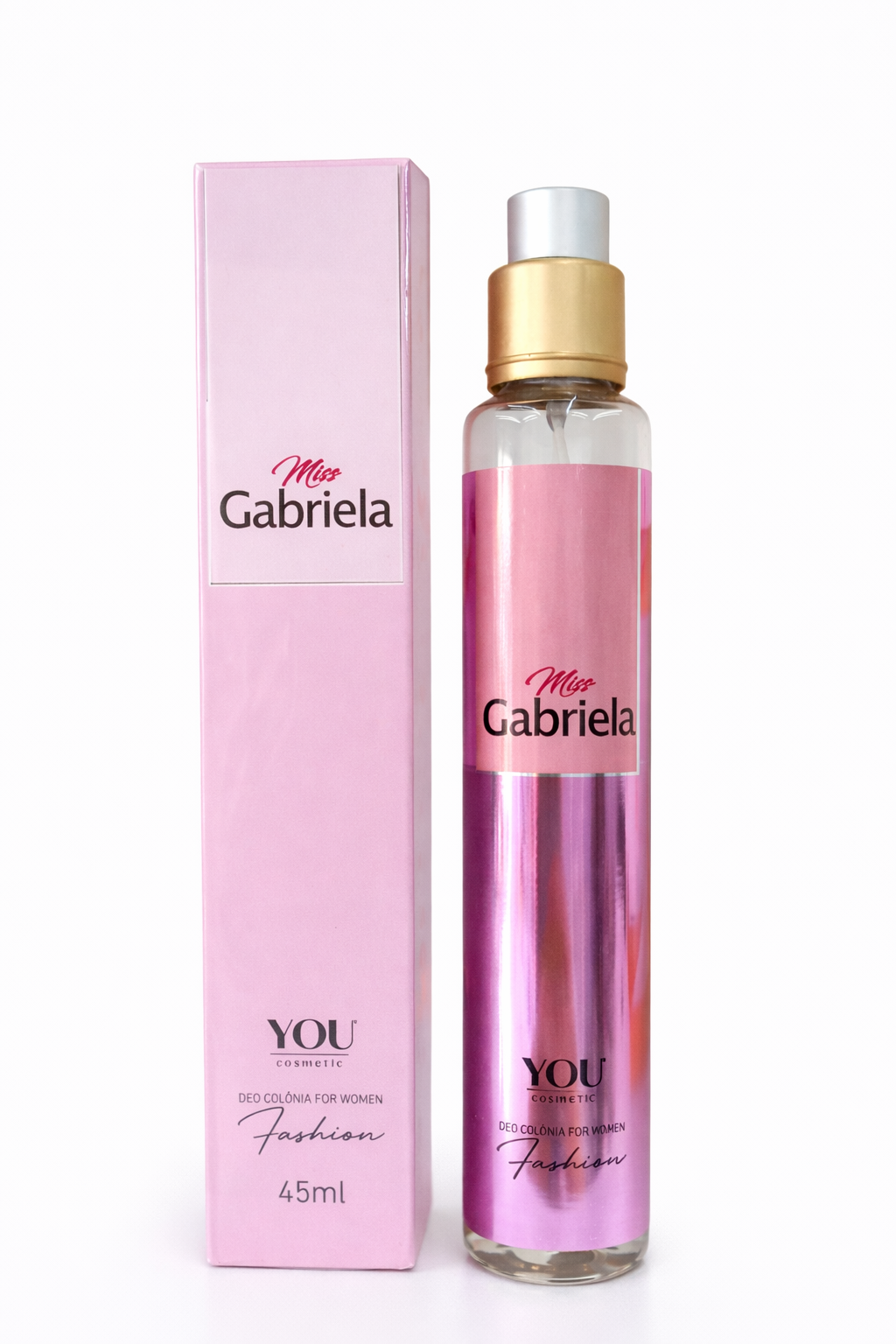 Comprar Perfume de Bolsa Feminino Miss Gabriela 45ml – YOU na Glow Makeup