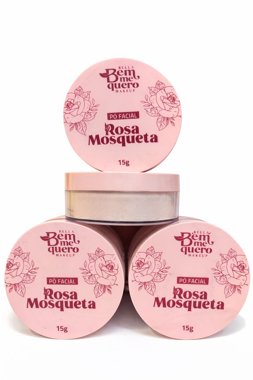 Comprar Pó Facial Rosa Mosqueta Bella Bem Me Quero -15g na Glow Makeup