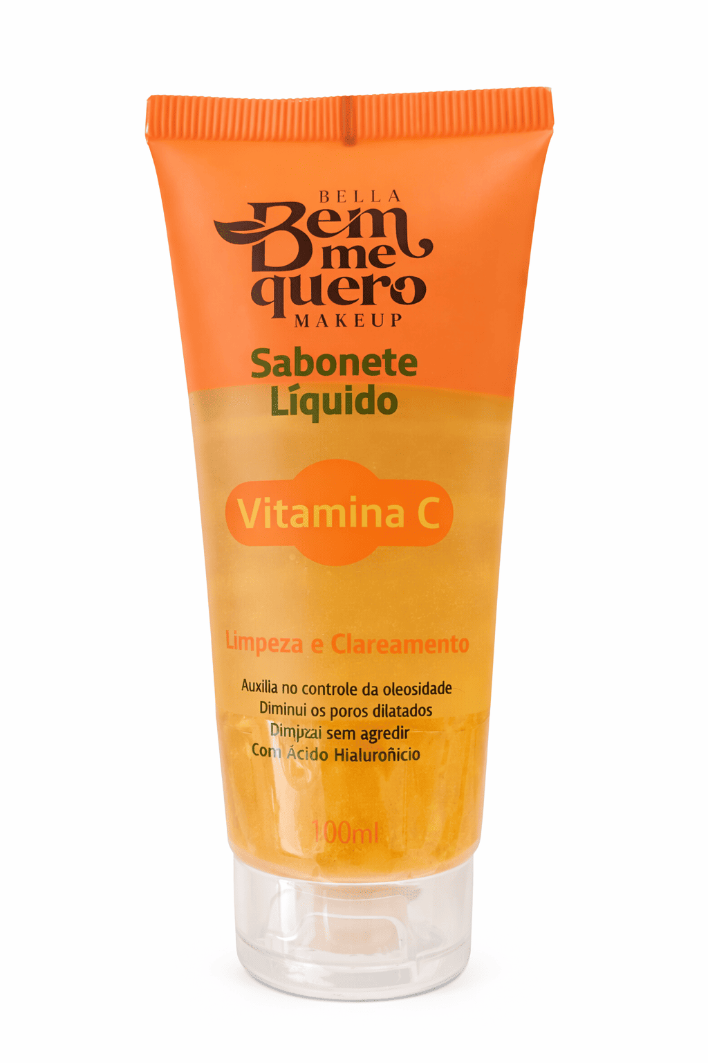 Comprar Sabonete Líquido Facial Vitamina C Bella Bem Me Quero - 100ml na Glow Makeup