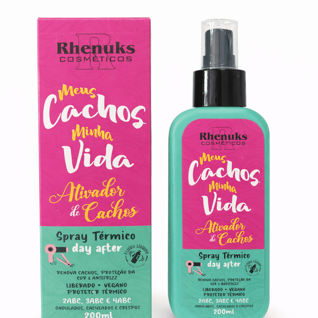 Comprar Rhenuks Meus Cachos Minha Vida - Spray Térmico Ativador de Cachos 200ml na Glow Makeup