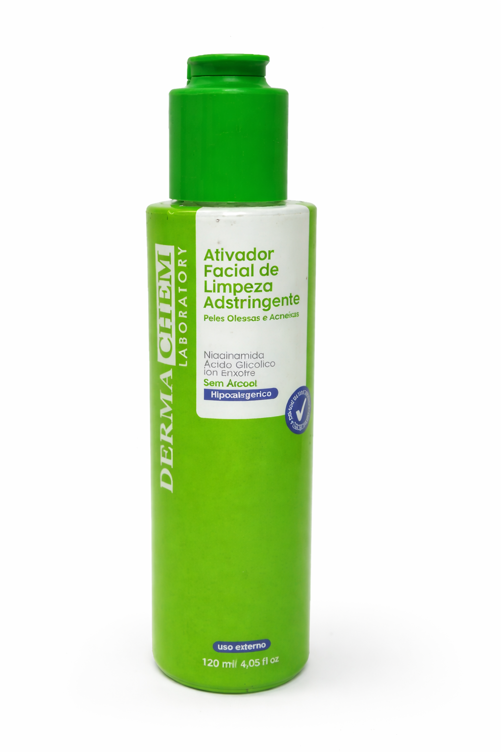 Comprar Ativador Facial de Limpeza Adstringente Derma Chem 120ml na Glow Makeup