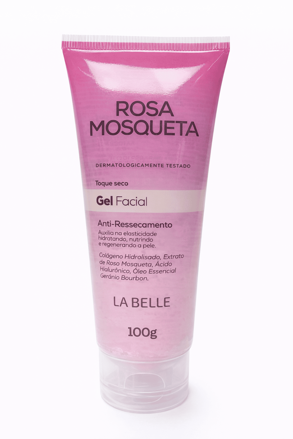 Comprar Gel Facial Rosa Mosqueta – La Belle Cosméticos (100g) na Glow Makeup