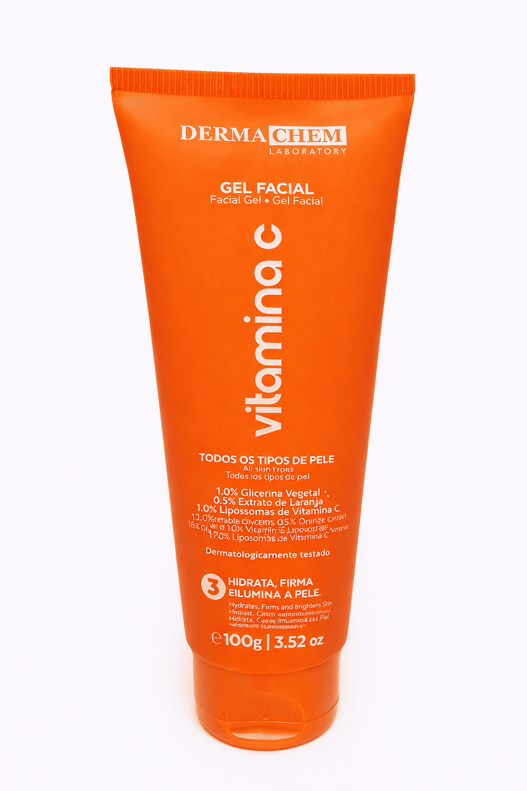 Comprar Gel Facial Vitamina C Derma Chem 100g na Glow Makeup