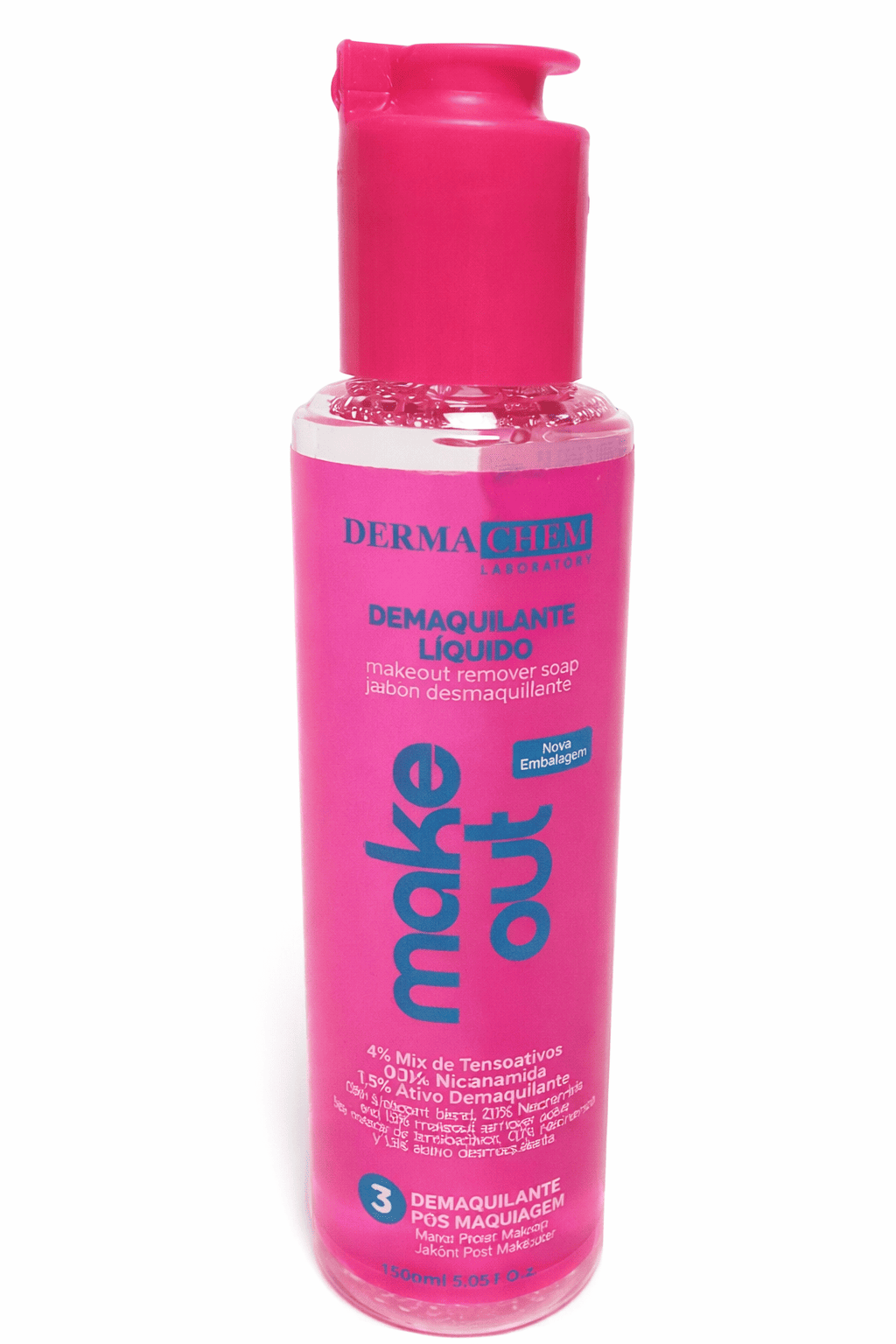 Comprar Demaquilante Líquido Make Out – Derma Chem Laboratory  150ml na Glow Makeup