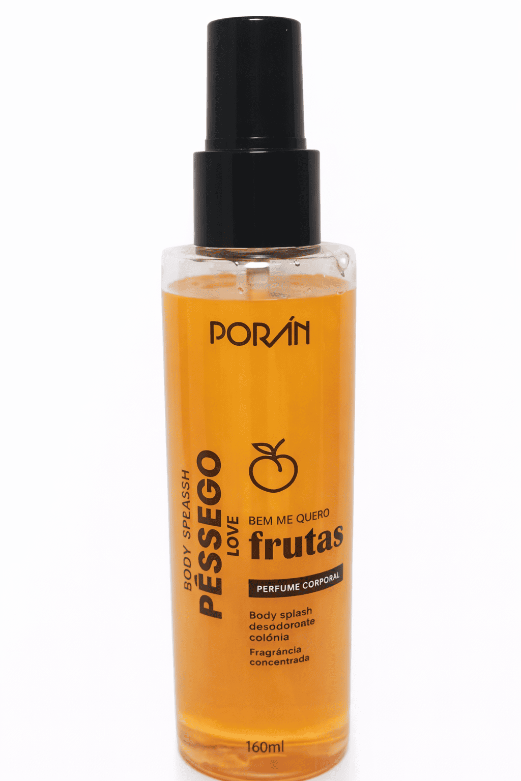 Comprar Body Splash Pêssego Love – Porãn 160ml na Glow Makeup