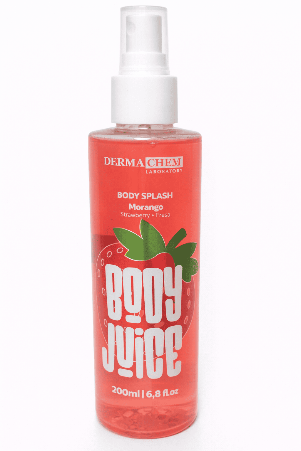 Comprar Body Splash Derma Chem – Morango (Body Juice) 200ml na Glow Makeup