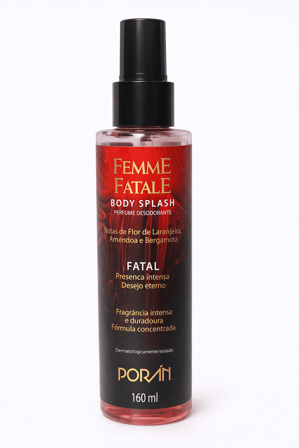 Comprar Body Splash Femme Fatale Fatal – Porán 160ml na Glow Makeup