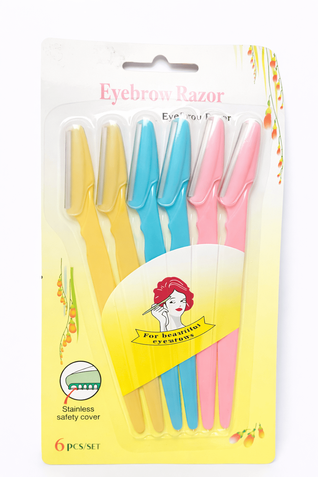 Comprar Navalha para Sobrancelhas (Eyebrow Razor) – Kit com 6 Unidades na Glow Makeup