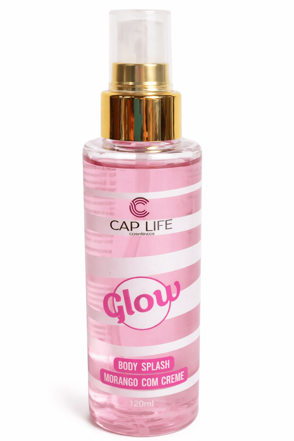 Comprar Body Splash Glow Morango com Creme Cap Life 120ml na Glow Makeup