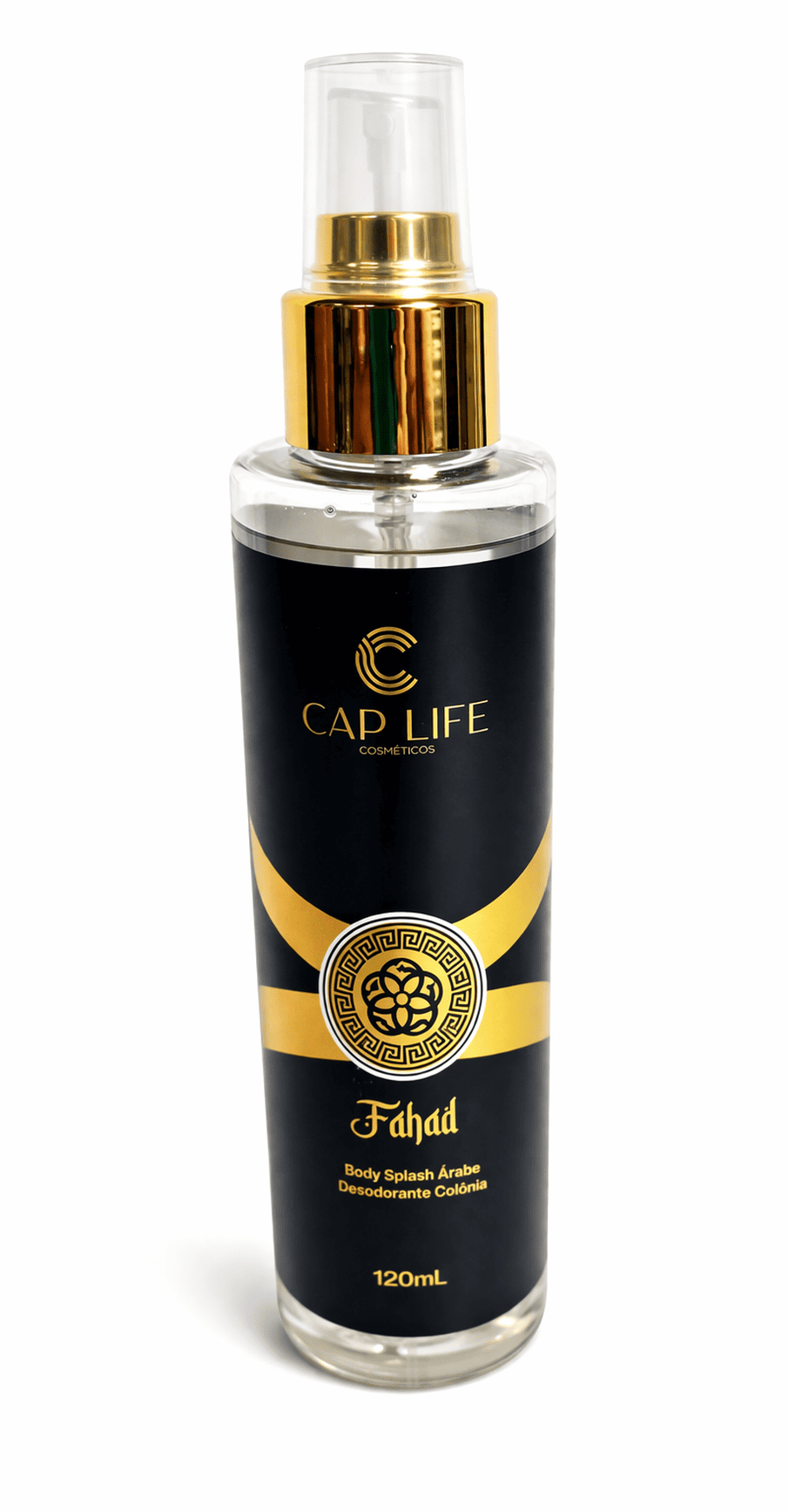 Comprar Body Splash Fahad Cap Life 120ml – Fragrância Árabe Intensa na Glow Makeup