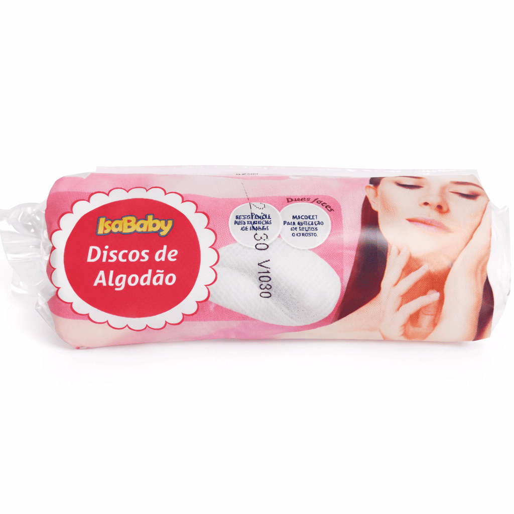 Comprar Discos de Algodão IsaBaby – Macios e Resistentes na Glow Makeup