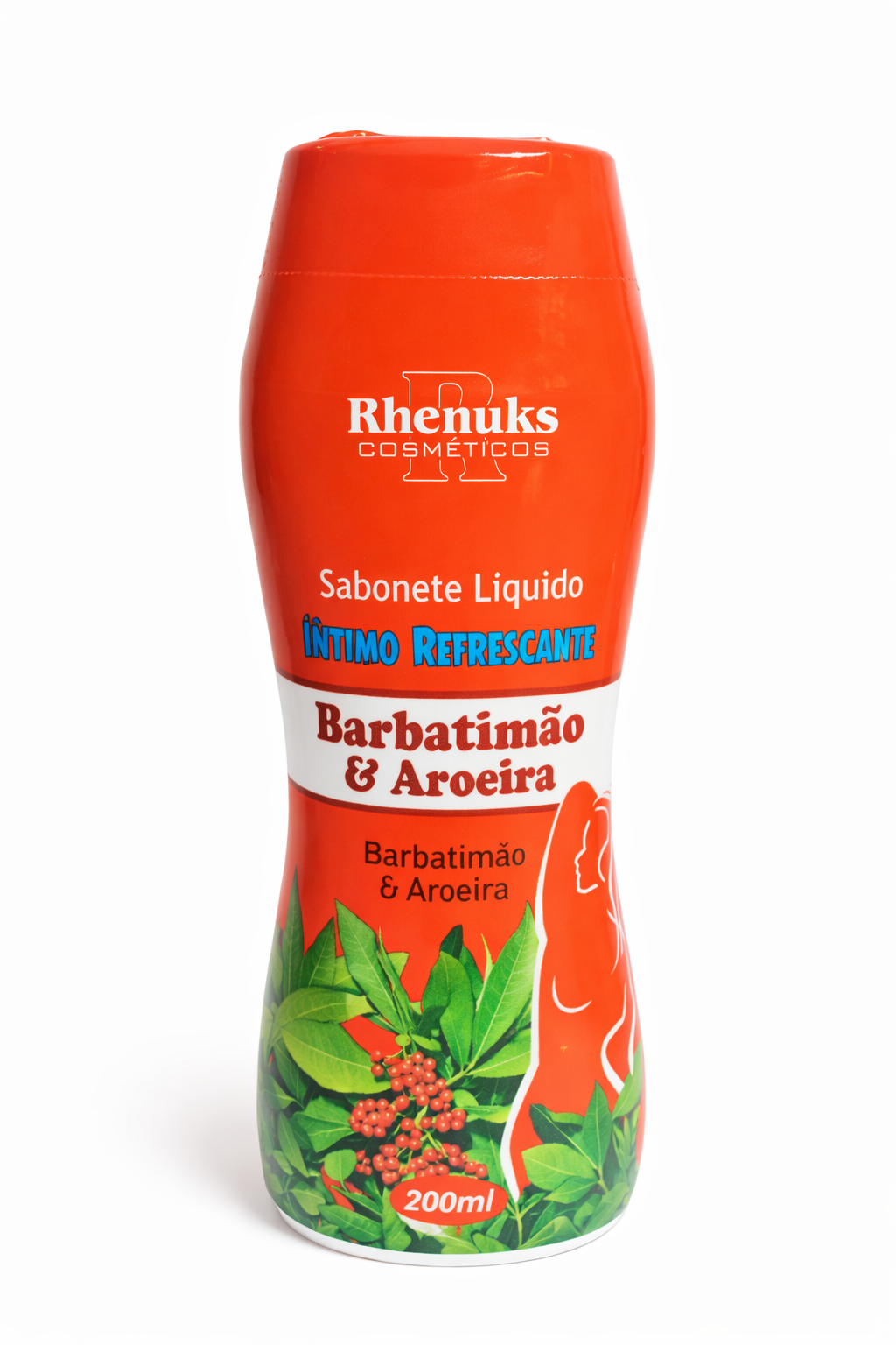 Sabonete Íntimo Rhenuks 200ml Refrescante Barbatimão e Aroeira