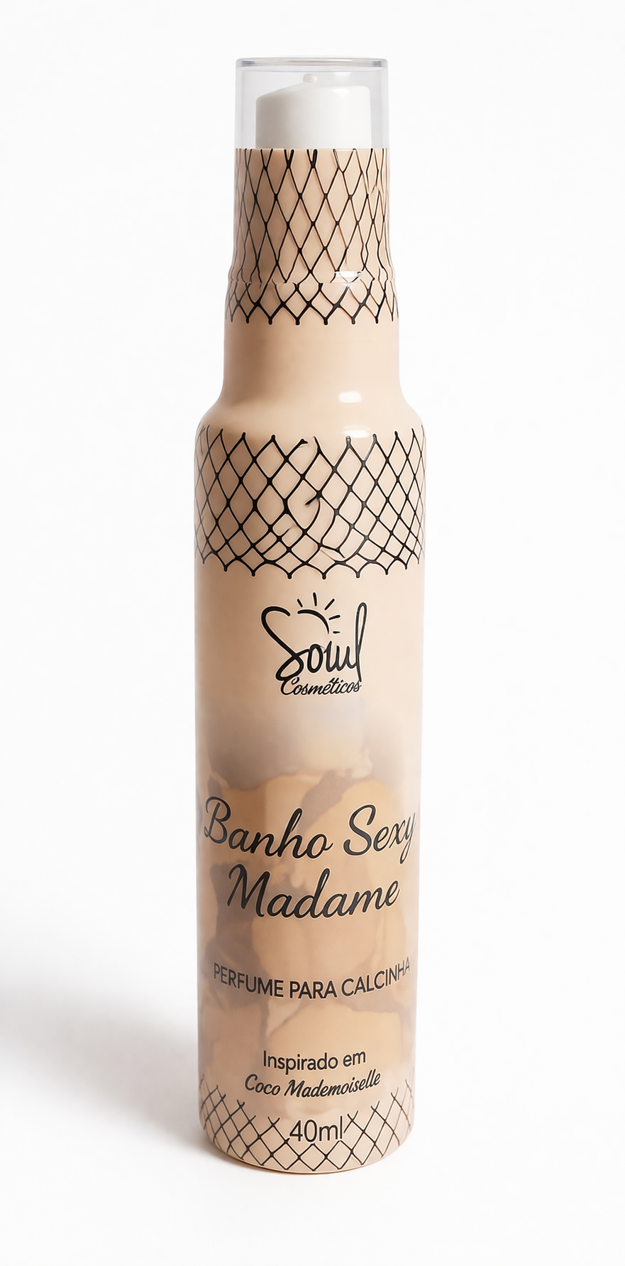 Perfume Intimo Feminino Soul Cosméticos 40ml Banho Sexy