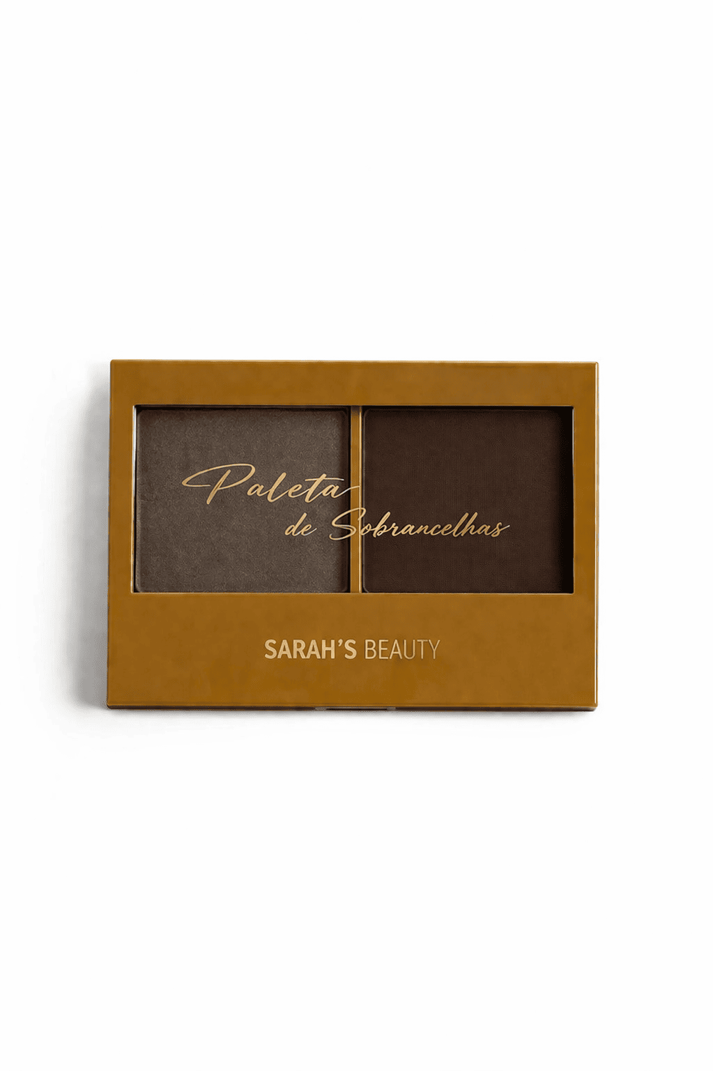 Paleta de Sobrancelhas Duo Sarah’s Beauty