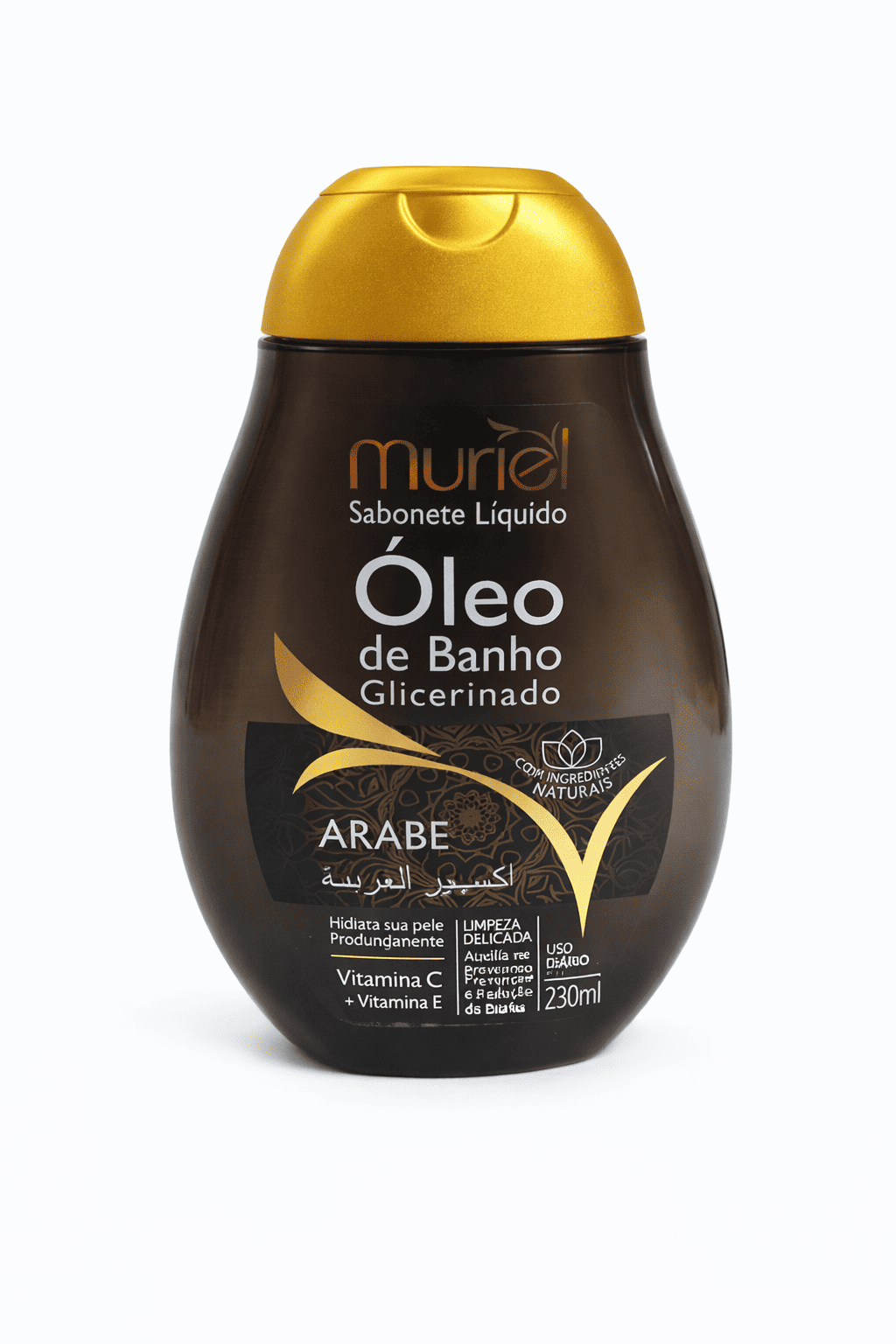 Sabonete Liquido Óleo de Banho Glicerinado Muriel 230ml