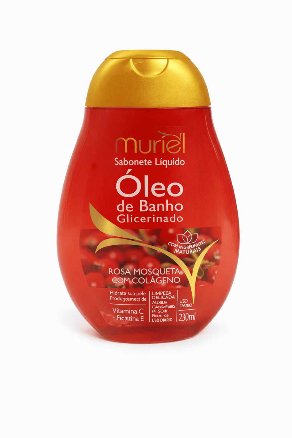 Sabonete Liquido Óleo de Banho Glicerinado Muriel 230ml