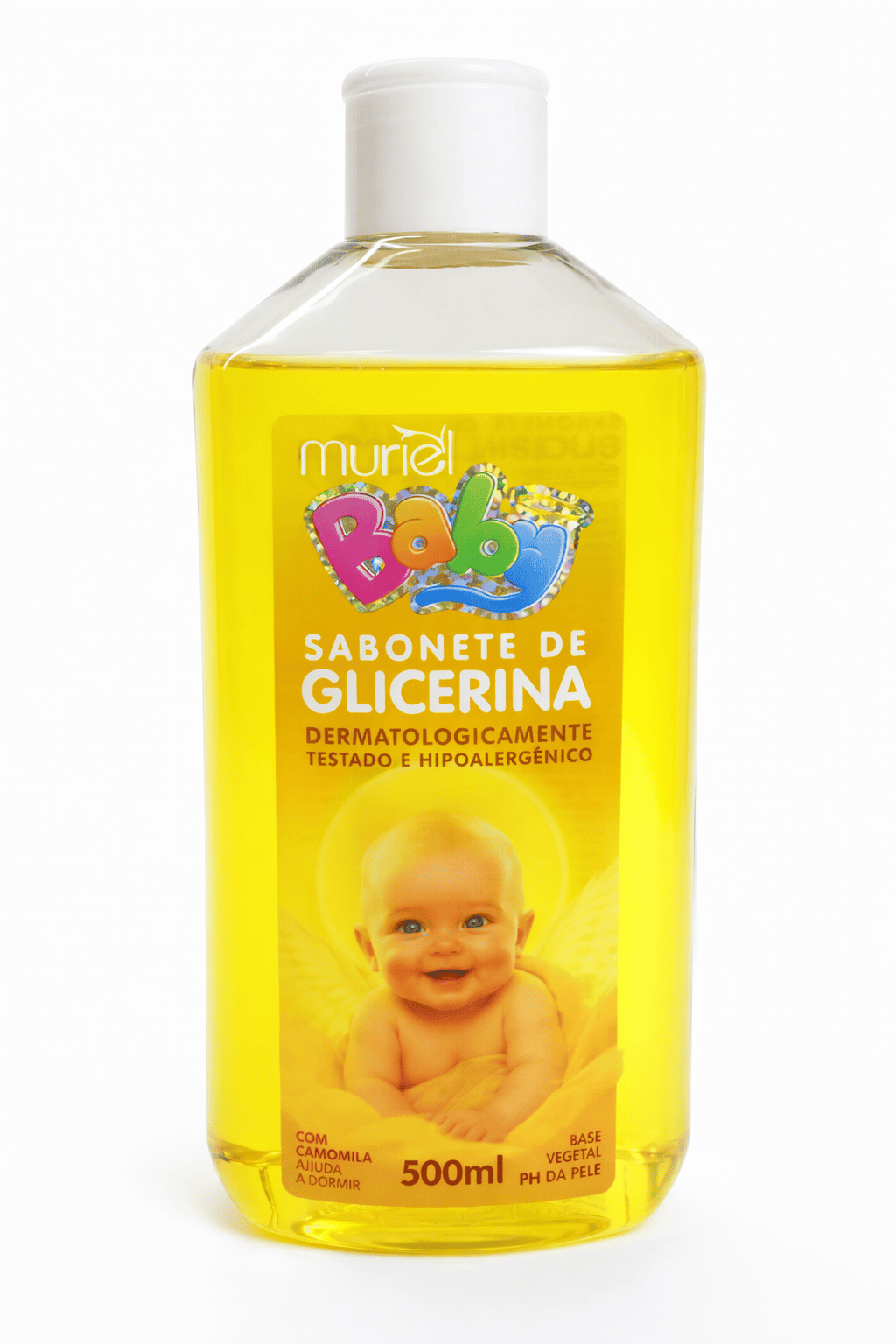Comprar Sabonete Líquido Baby Muriel Glicerina com Camomila 500ml na Glow Makeup