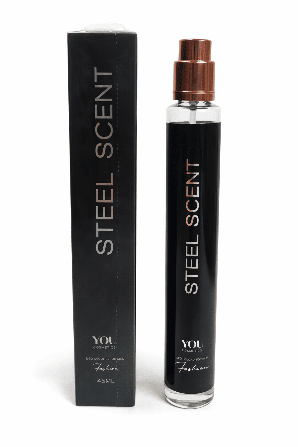 Comprar Perfume de Bolsa Masculino Steel Scent Men 45ml- You na Glow Makeup