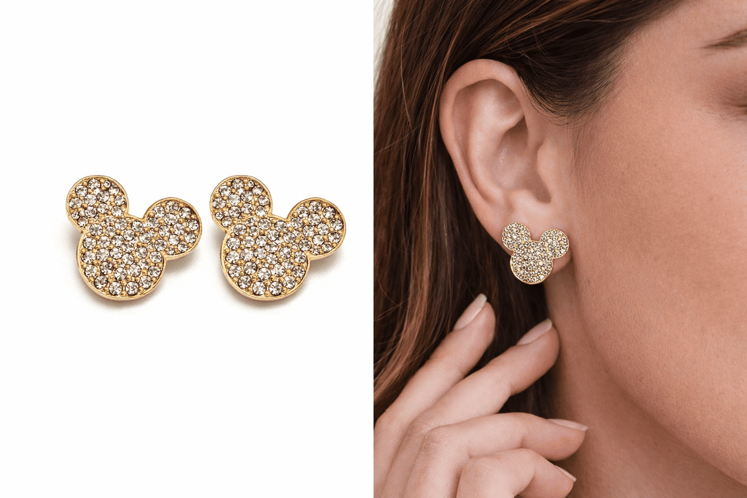 Comprar Brinco Feminino Luxo Strass Estilo Fashion na Glow Makeup