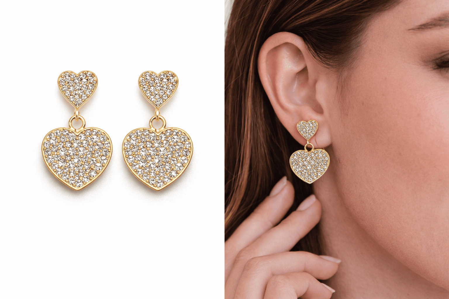 Comprar Brinco Feminino Fashion Luxo na Glow Makeup