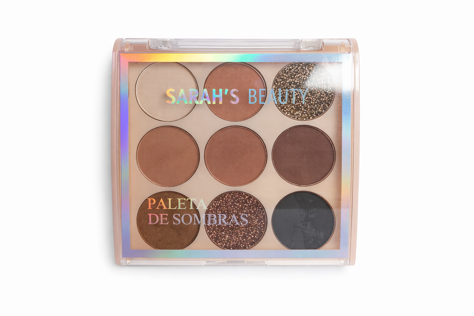 Comprar Paleta de Sombras 9 Cores Rose Glow Sarah’s Beauty na Glow Makeup